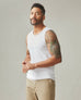 Men's Rib Tank - White